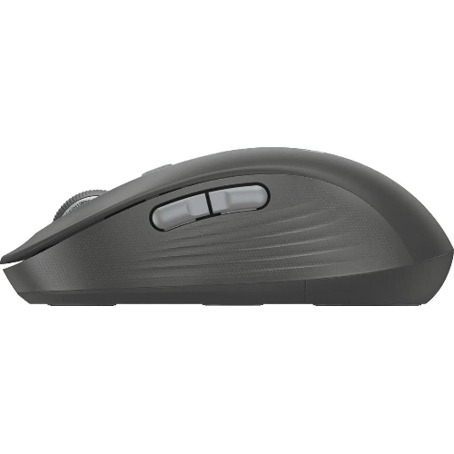 Мышь беспроводная Logitech M750 L Large графитовый, 4000 dpi, радиоканал, Bluetooth, USB, кнопки - 5