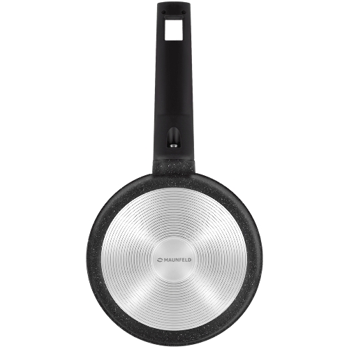 Ковш Maunfeld Galaxite MF18GLX01SP из литого алюминия со стеклянной крышкой, 18 см, 1,6 л