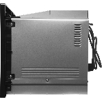 Встраиваемая микроволновая печь Domfy DM2540BW BG черный, 25 л, 900 Вт, переключатели - поворотный механизм/кнопки