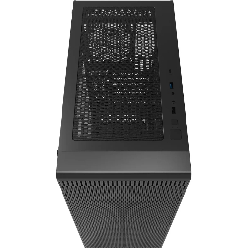 Компьютерный корпус Bloody BD-CC115 черный без БП ATX 8x120мм 1xUSB 2.0 1xUSB 3.0 audio bott PSU
