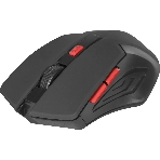 Мышь беспроводная Defender Accura MM-275 красный, 1600 dpi, радиоканал, USB, кнопки - 6
