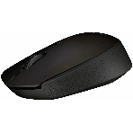 Мышь беспроводная Logitech B170 черный, 1000 dpi, радиоканал, USB, кнопки - 3