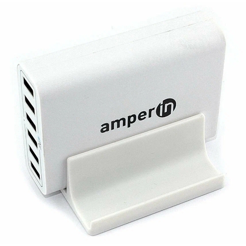Блок питания (сетевой адаптер) Amperin Quick Charge 6-port QC 3.0 USB (YDS-TC060-4-2-0), белый