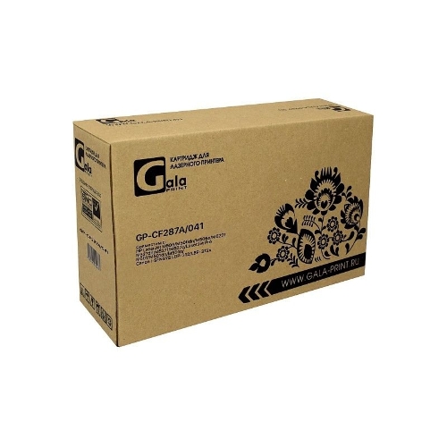 Картридж лазерный GalaPrint GP-CF287A/041 (№87A) черный (9000 стр.) для HP LaserJet M506/M506dn/M506x/M527/M527dn/M527f/M527c/LaserJet Pro M501/M501dn/M501n/Canon i-SENSYS LBP-312/LBP-312x