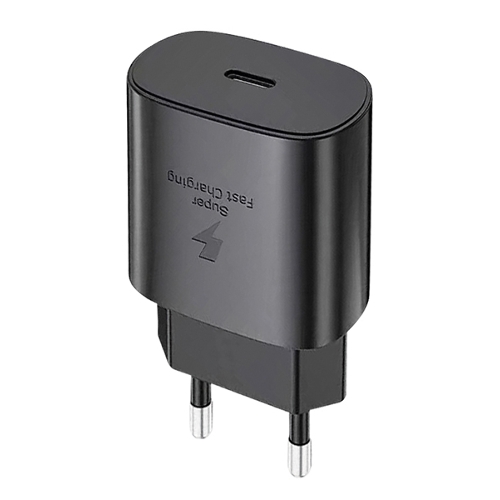 Сетевое зарядное устройство Qumo Energy light PD 25Вт, (модель 0102), порт: USB Type-C, черный