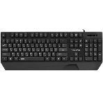 Клавиатура Qumo Twins K68 проводная, USB Type-A, чёрный
