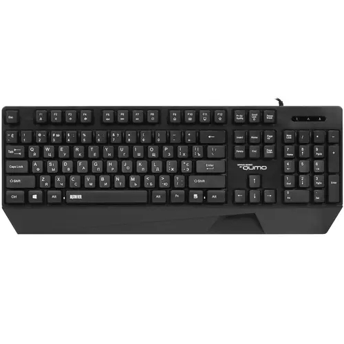 Клавиатура Qumo Twins K68 проводная, USB Type-A, чёрный