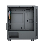 Компьютерный корпус ACD Citadel 104 ATX, черный, USB 3.0x1+USB 2.0x2+HD audio,3x12см F1 ARGb fans at front(Slave fans),1x12см F1 ARGb fan at rear (Master fan)