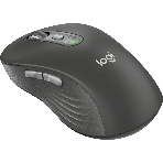 Мышь беспроводная Logitech M750 L Large графитовый, 4000 dpi, радиоканал, Bluetooth, USB, кнопки - 5
