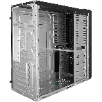 Компьютерный корпус Miditower ExeGate UN-604-UNS400 (ATX, БП UNS400 с вент. 12см, 2хUSB+2хUSB 3.0, аудио, черный)