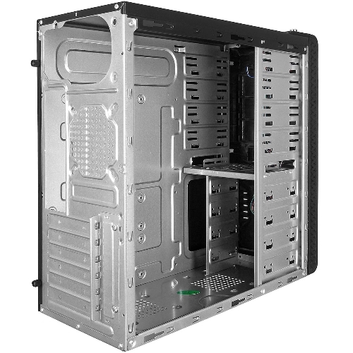 Компьютерный корпус Miditower ExeGate UN-604-UNS400 (ATX, БП UNS400 с вент. 12см, 2хUSB+2хUSB 3.0, аудио, черный)