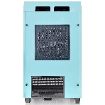Компьютерный корпус Thermaltake The Tower 100 Turquoise черный без БП miniITX 1x120мм 3x140мм 2xUSB 3.0 audio bott PSU