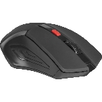 Мышь беспроводная Defender Accura MM-275 красный, 1600 dpi, радиоканал, USB, кнопки - 6