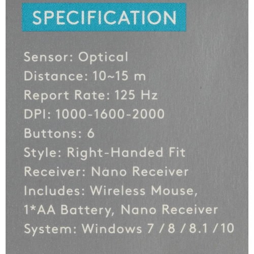 Мышь беспроводная A4Tech Fstyler FG30S серый, 2000 dpi, радиоканал, USB, кнопки - 6
