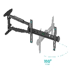 Кронштейн для телевизора ONKRON NP47 40" - 75" наклонно-поворотный, черный