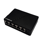 Коммутатор неуправляемый NEOMAX NMS-105P-1000-P, 5 портов 1000 Mbps, пластик