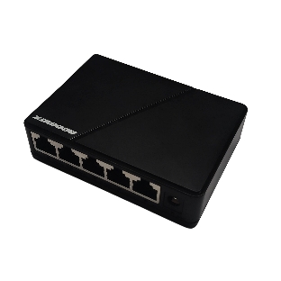 Коммутатор неуправляемый NEOMAX NMS-105P-1000-P, 5 портов 1000 Mbps, пластик