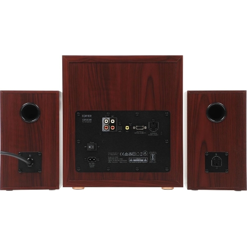Акустическая система Edifier S350DB Brown 2.1,150W RMS, дерево, Bluetooth aptX