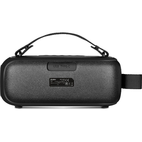 Колонка портативная SVEN PS-255 черный 12W 1.0 BT 3600mAh