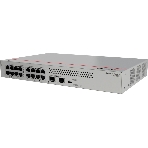 Коммутатор Huawei S110-16T2S (16*10/100/1000BASE-T ports, 2*GE SFP ports, built-in AC power, fanless)