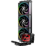 Система водяного охлаждения ID-Cooling DL360 Max ARGB Soc-AM5/AM4/1200/1700/1851 черный 4-pin 14-31.2dB Al LCD 350W Ret