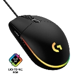 Мышь проводная Logitech G102 LIGHTSYNC черный, 8000 dpi, USB, кнопки - 6