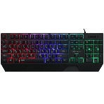 Клавиатура Qumo Twins K68 проводная, USB Type-A, чёрный