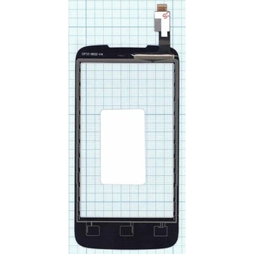Сенсорное стекло (тачскрин) для Lenovo A376, белое