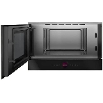Встраиваемая микроволновая печь Bosch BFL7221B1 черный, 21 л, 900 Вт, переключатели - поворотный механизм/сенсор