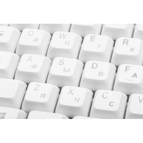 Клавиатура проводная Acer OKW301 (ZL.KBDCC.01B), USB, белый