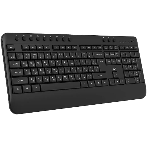 Клавиатура Oklick K257W беспроводная, радиоканал, чёрный