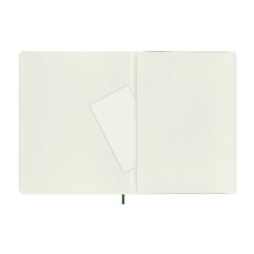 Блокнот Moleskine CLASSIC SOFT QP623K15 XLarge 190х250мм, 192 страниц, нелинованный, мягкая обложка, зеленый