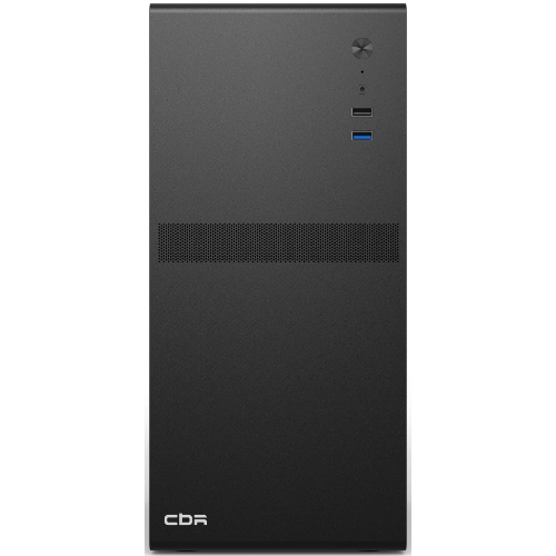 Компьютерный корпус CBR mATX Minitower V203, без БП, 1хUSB 3.0, 1хUSB 2.0, HD Audio+Mic, черный PCC-MATX-V203-WPSU