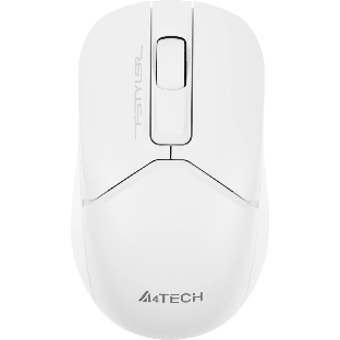 Мышь беспроводная A4Tech Fstyler FB12 белый, 1200 dpi, радиоканал, Bluetooth, USB, кнопки - 3