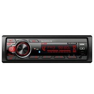 Автомагнитола Soundmax SM-CCR3181FB, 1 DIN, Bluetooth, USB Type-A, AUX