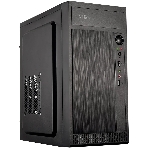 Компьютерный корпус KingPrice KPCC-MN211 черный без БП mATX 1x80мм 2x120мм 2xUSB 2.0 audio