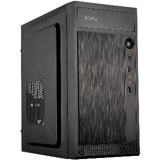Компьютерный корпус KingPrice KPCC-MN211 черный без БП mATX 1x80мм 2x120мм 2xUSB 2.0 audio