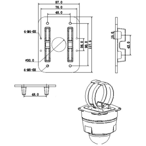 Крепление Dahua DH-PFA152-E