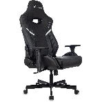 Кресло Knight Thunder 5X черный, экокожа, 120 кг, механизм качания