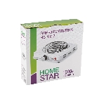 Плита настольная электрическая Homestar HS-1107, 1 конф, белый, ТЭН