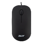 Мышь проводная Acer OMW122 черный, 1200 dpi, USB, кнопки - 3