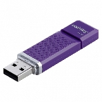 Флешка USB Smartbuy Quartz Violet (SB16 GbQZ-V), 16Gb, USB 2.0, R/W 25/15, фиолетовый