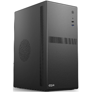 Компьютерный корпус CBR mATX Minitower V203, без БП, 1хUSB 3.0, 1хUSB 2.0, HD Audio+Mic, черный PCC-MATX-V203-WPSU