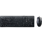 Комплект клавиатура+мышь A4Tech KRS-8372 проводной, USB, 1200 DPI, чёрный