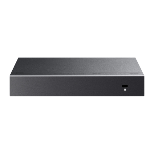 Коммутатор настольный TP-Link TL-SG1005P-PD с 5 гиг. портами (1 порт с входящим PoE++, 4 порта с исходящим PoE+), бюджет PoE: 9, 21, 47 или 66 Вт (зависит от используемого стандарта входящего PoE)