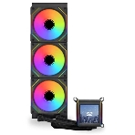 СВО для процессора LIAN LI Galahad II LCD SL-INF G89.GA2ALCD36INB.00 черный 120мм алюминий+медь 1200rpm 29db 4-pin