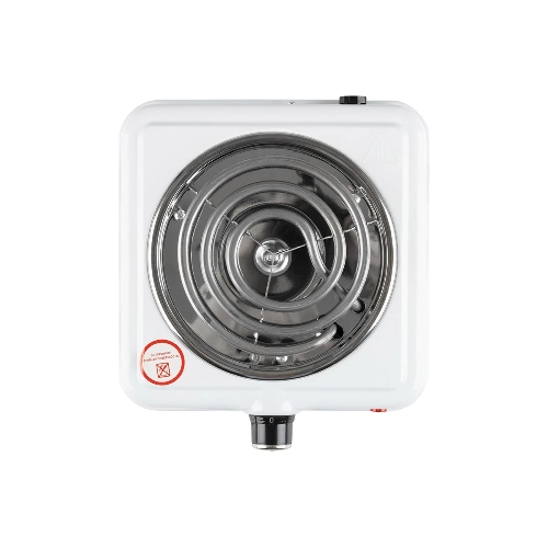 Плита настольная электрическая Homestar HS-1107, 1 конф, белый, ТЭН