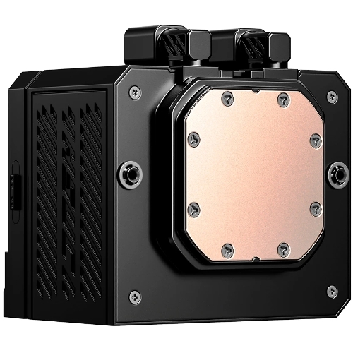 Система водяного охлаждения ID-Cooling DL360 Max ARGB Soc-AM5/AM4/1200/1700/1851 черный 4-pin 14-31.2dB Al LCD 350W Ret