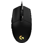 Мышь проводная Logitech G102 LIGHTSYNC черный, 8000 dpi, USB, кнопки - 6