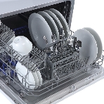 Посудомоечная машина Бирюса DWC-506/5 W, белый, 55 см, 6 компл., 49 дБ, класс A+